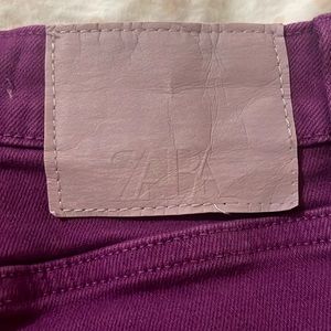 Zara Dark Purple jeans size 2